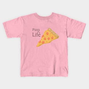 Pizza is life Kids T-Shirt